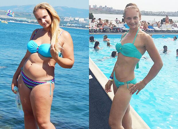 Experience of taking Keto Diet from Veronica from Warsaw, before and after photos