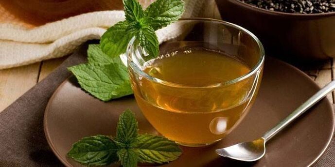 green tea with mint for weight loss