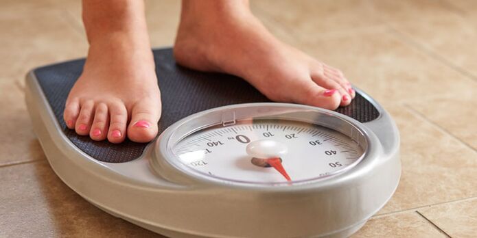 weighing while on a lazy diet