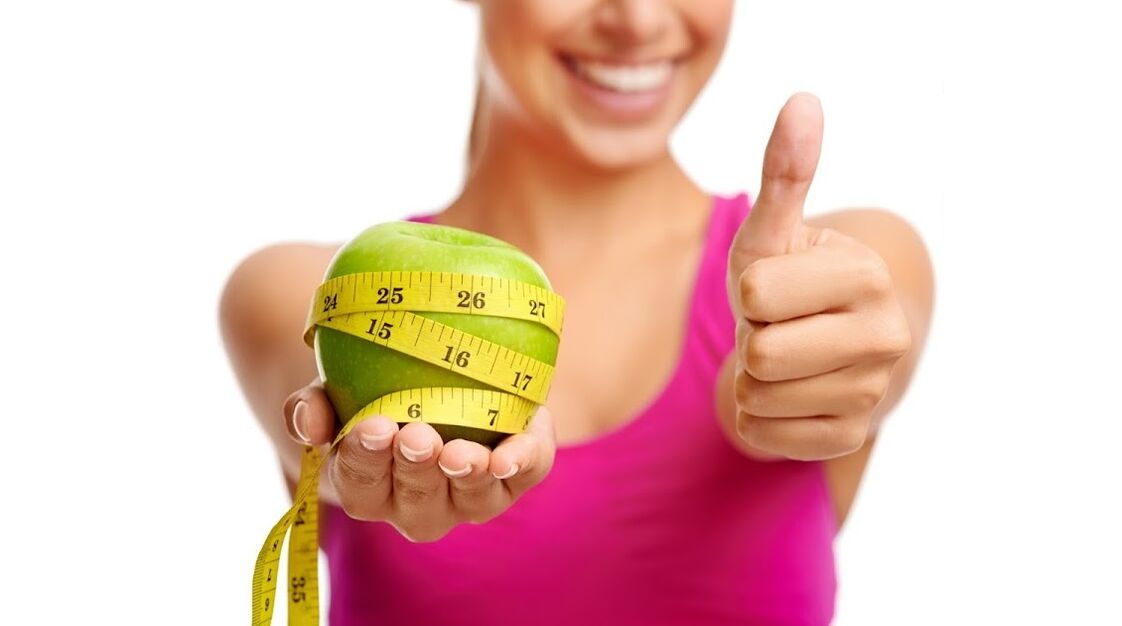 an apple and a centimeter for weight loss in a week by 5 kg
