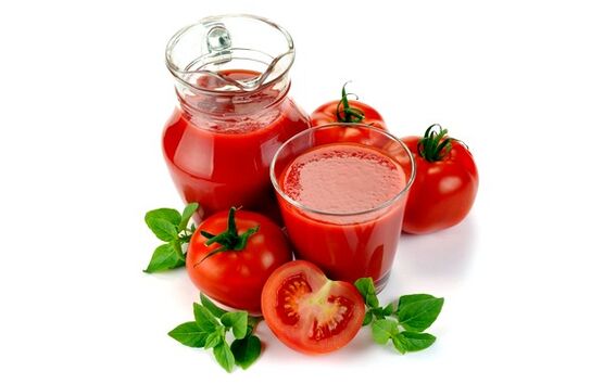 tomato juice for japanese diet