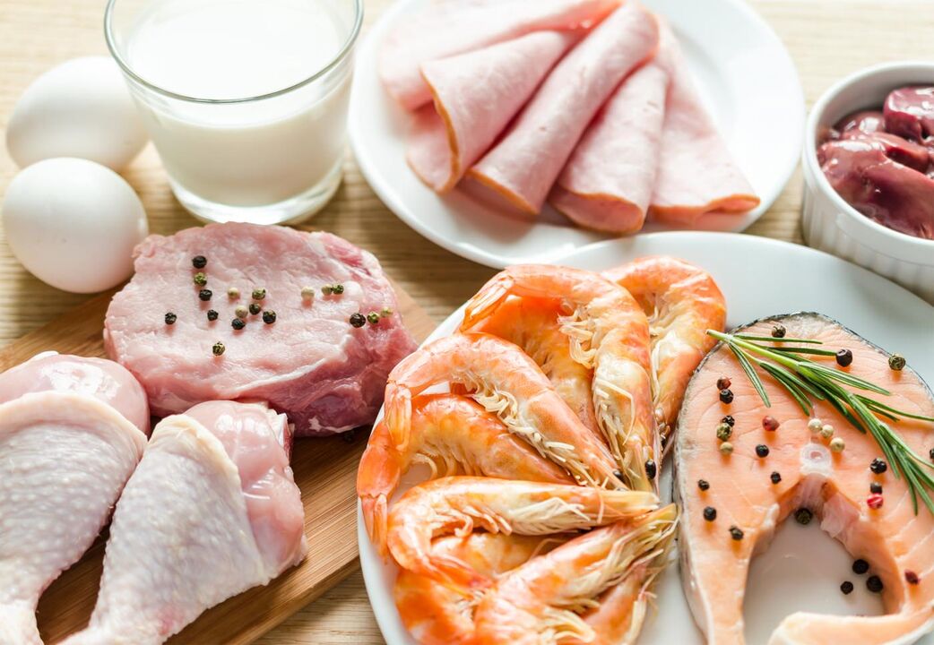 The Dukan diet is based on protein foods