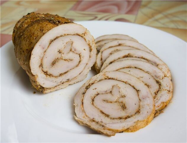 Turkey roll