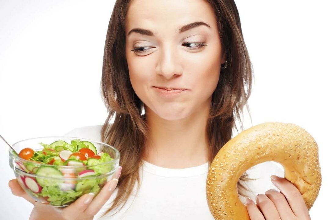 vegetable salad is preferable to flour products with proper nutrition