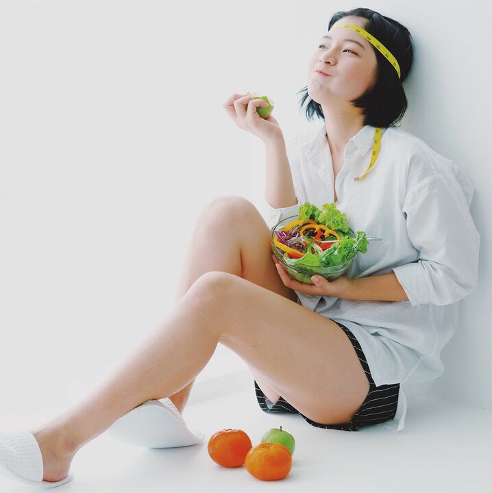 fresh vegetable salad dish japanese diet slimming